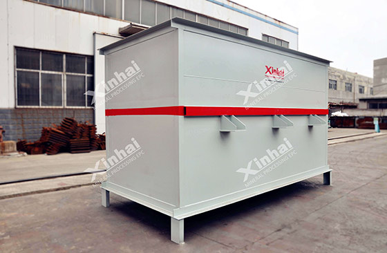 100m² pregnant solution purification tank for sale in xinhai